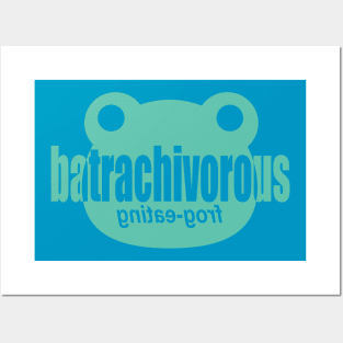 Batrachivorous  - Frog Eating Posters and Art